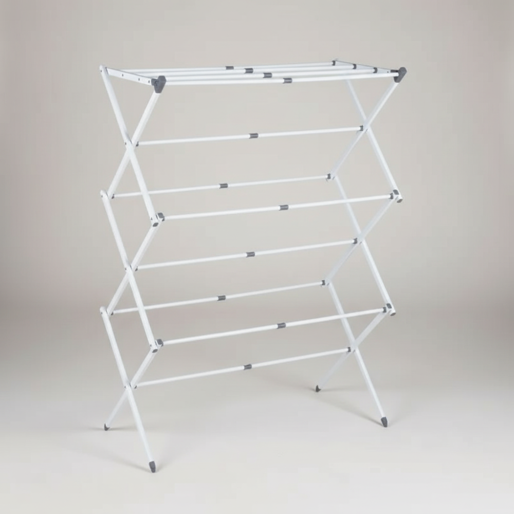 Clothes Drying Rack Collapsible Metal Laundry Stand