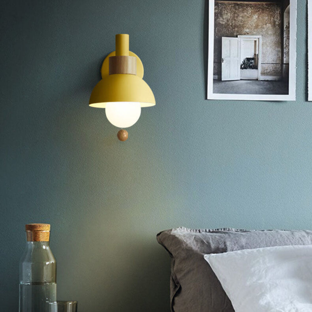 Globe Nordic Macaron Sconce Wall Light