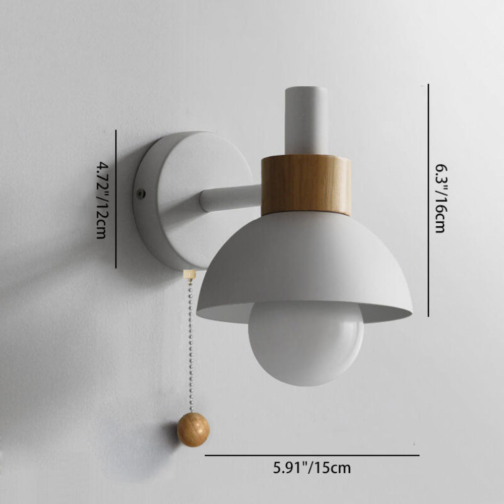 Globe Nordic Macaron Sconce Wall Light