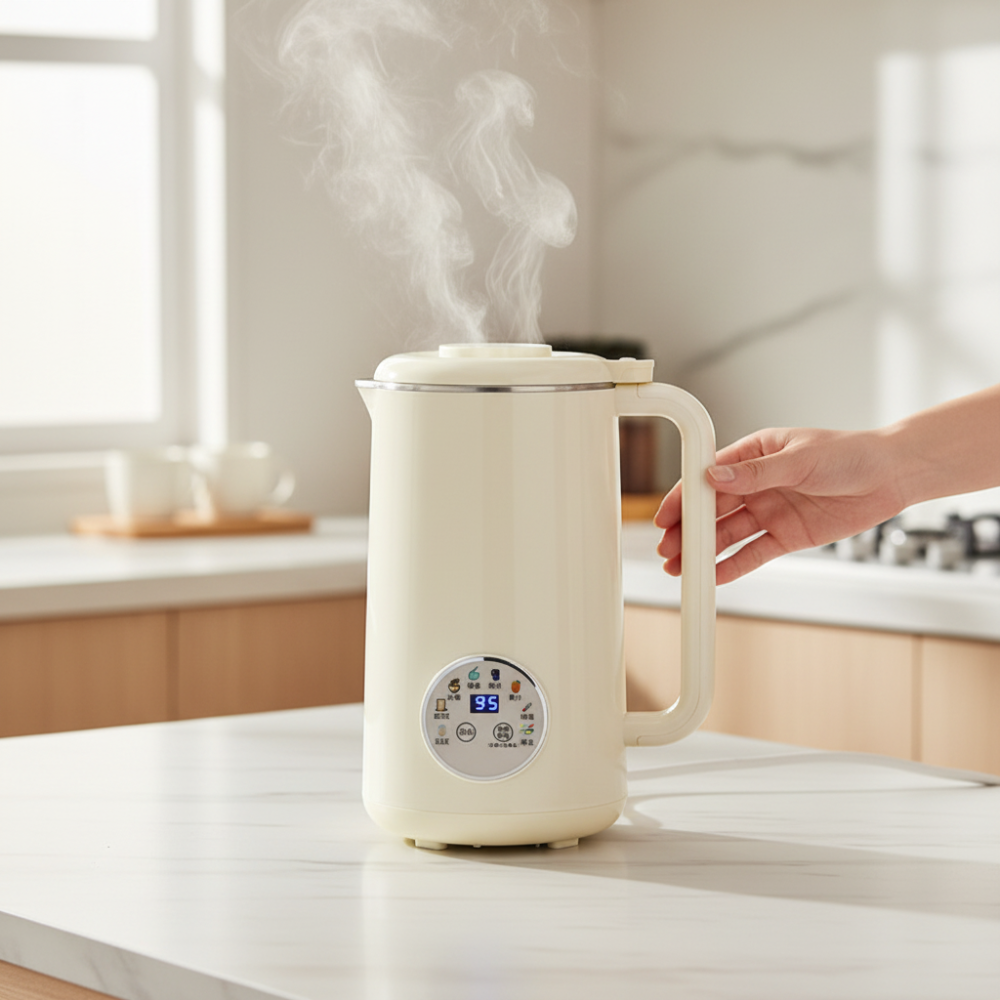 Nut Milk Maker Automatic Hot Cold Plant Milk Machine
