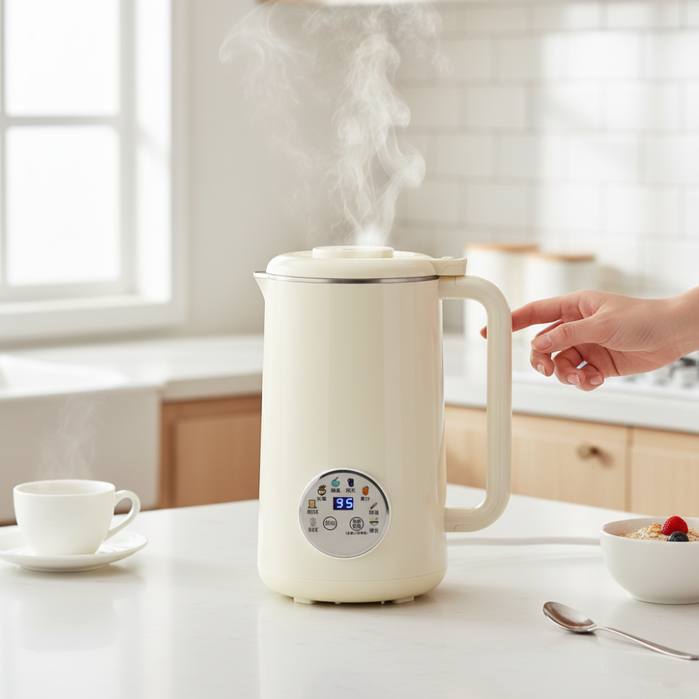 Nut Milk Maker Automatic Hot Cold Plant Milk Machine
