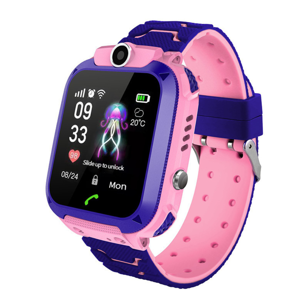 Kids Smart Watch Touchscreen Tracker Camera USB Rechargeable