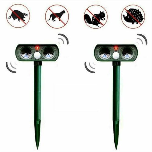 Garden Pest Repeller Solar Motion Sensor Device